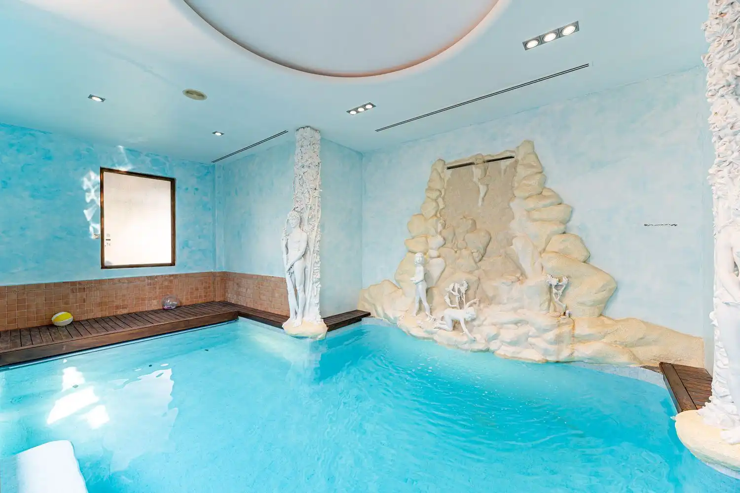 Piscina de Casa o chalet en venta en Nuevo Baztán con Aire acondicionado, Jardín privado y Terraza