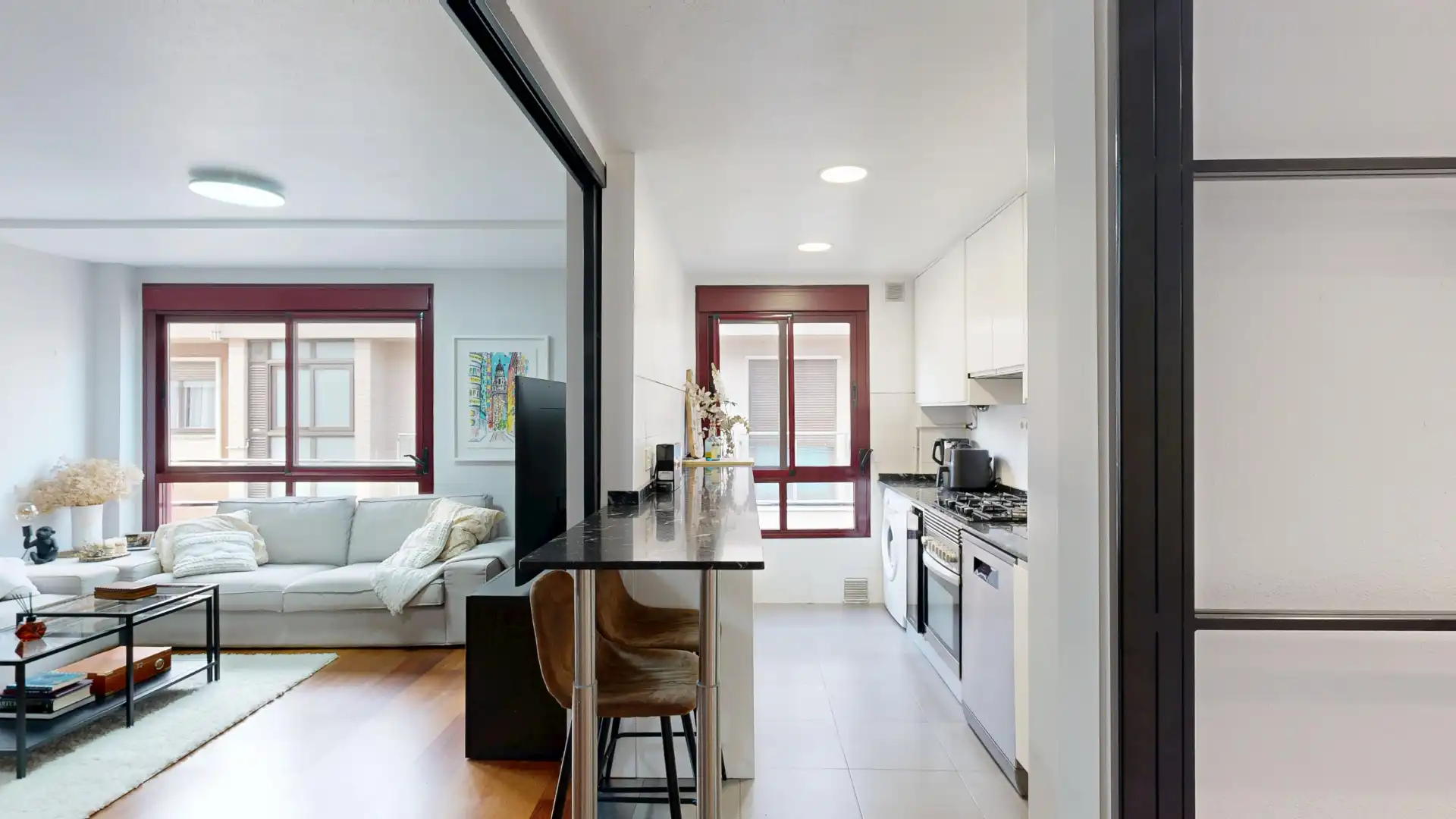 Cocina de Ático en venta en Murcia con Aire acondicionado, Parquet y Terraza