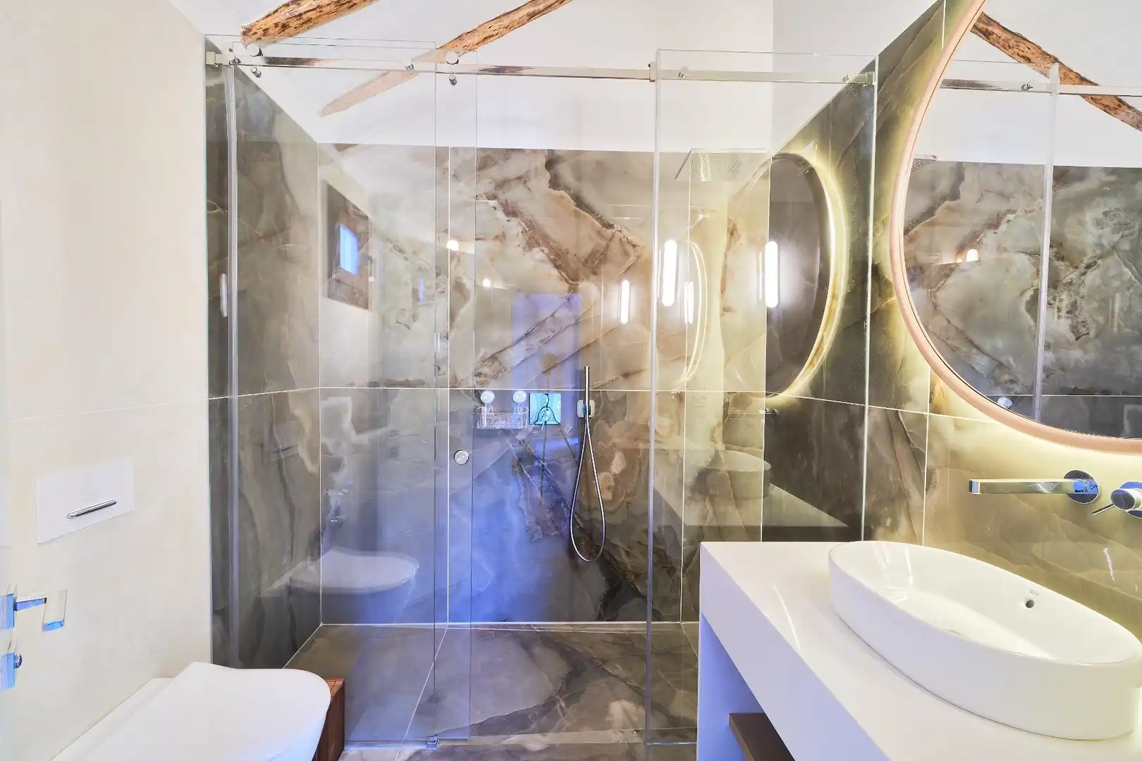 Baño de Casa o chalet en venta en Marbella con Aire acondicionado, Calefacción y Jardín privado