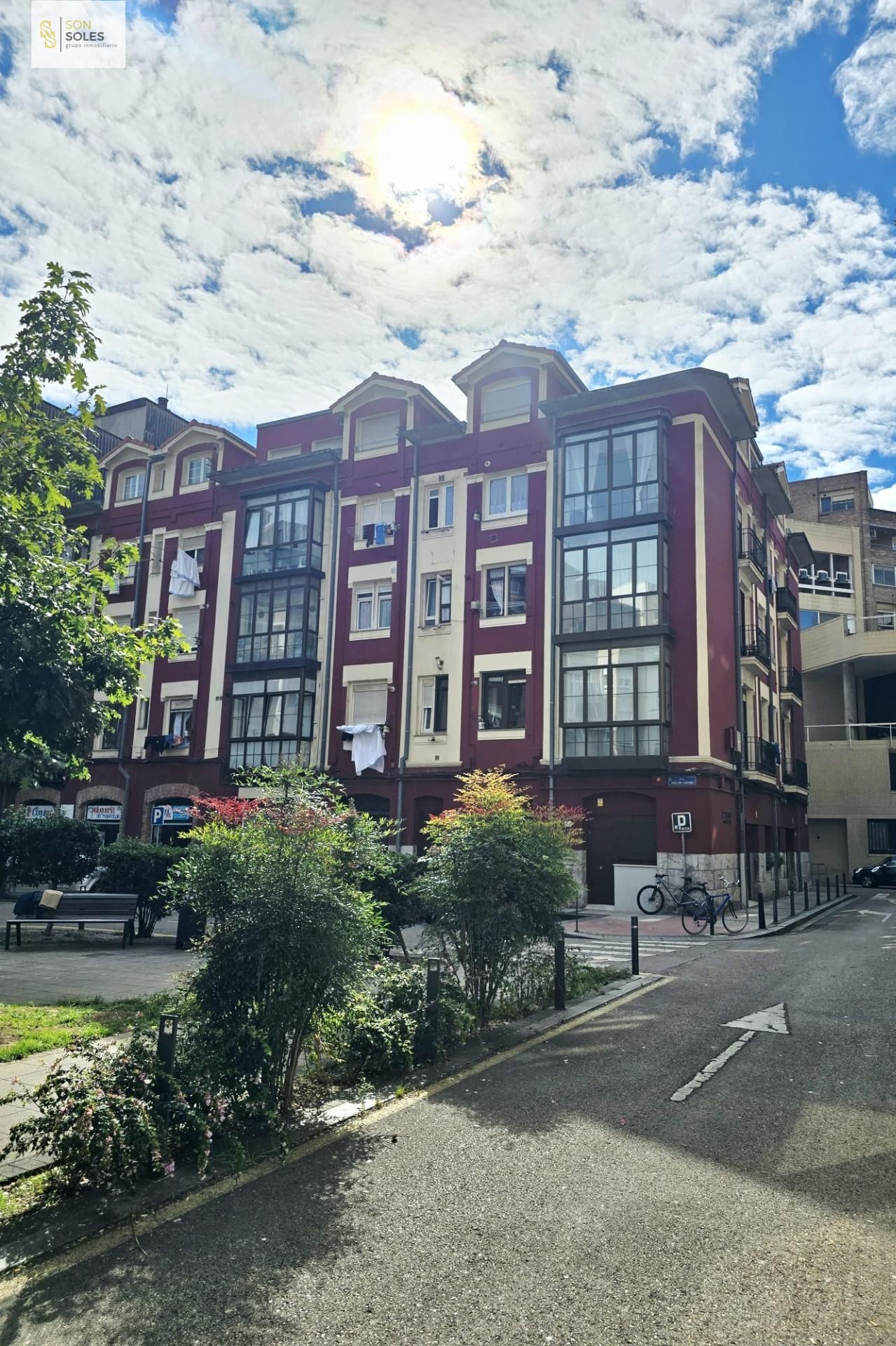Vista exterior de Pis en venda en Santander amb Calefacció i Traster