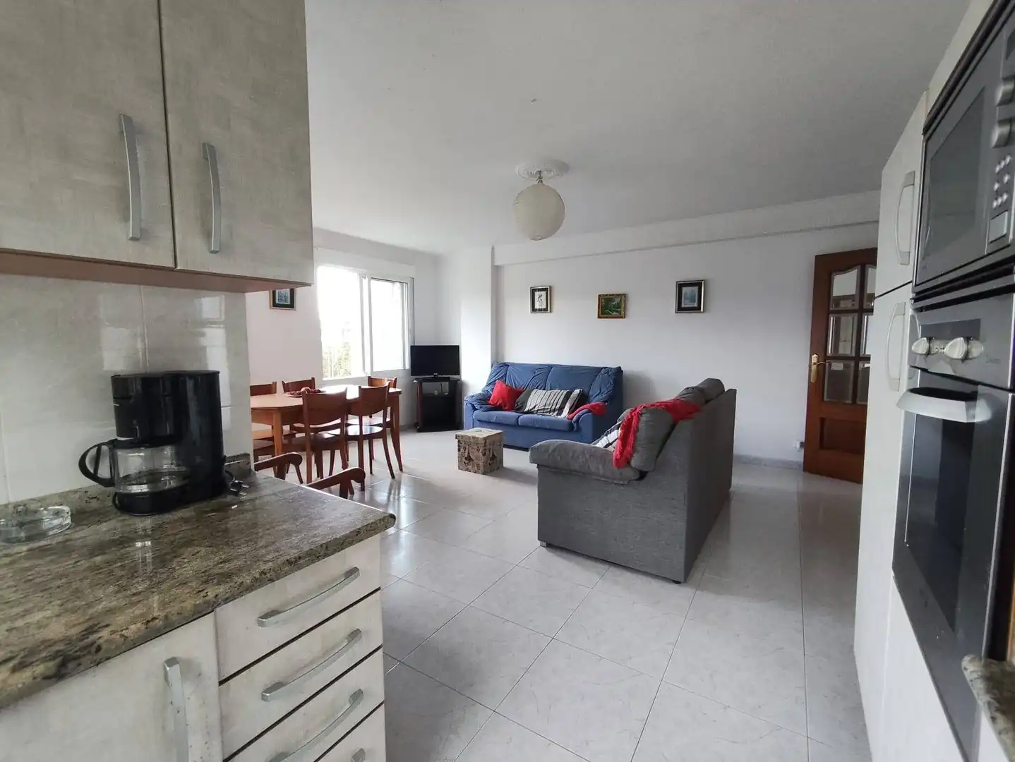 Living room of Flat for sale in Fisterra  with Furnished