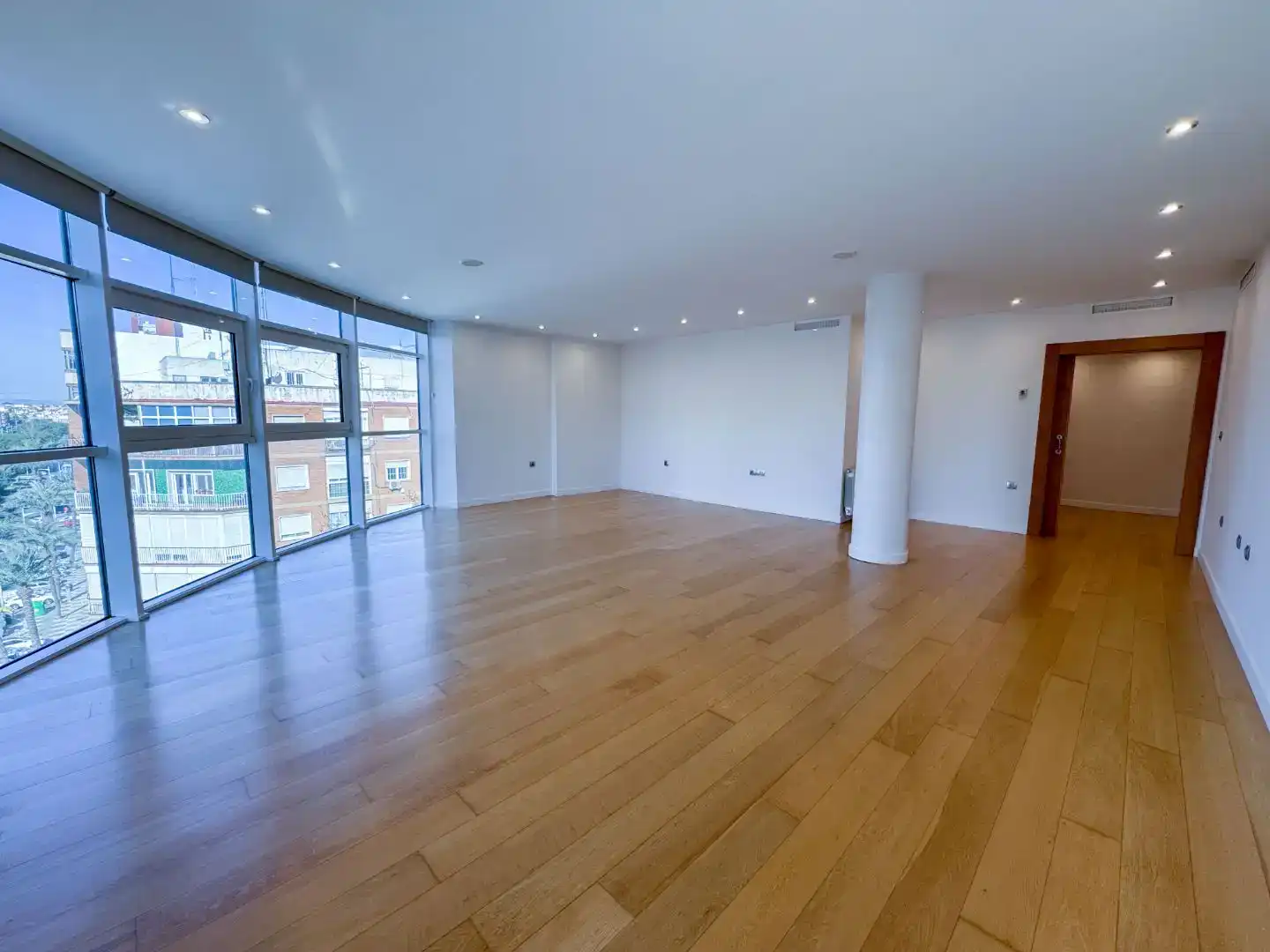 Sala d'estar de Pis de lloguer en Cartagena amb Aire condicionat, Piscina i Balcó