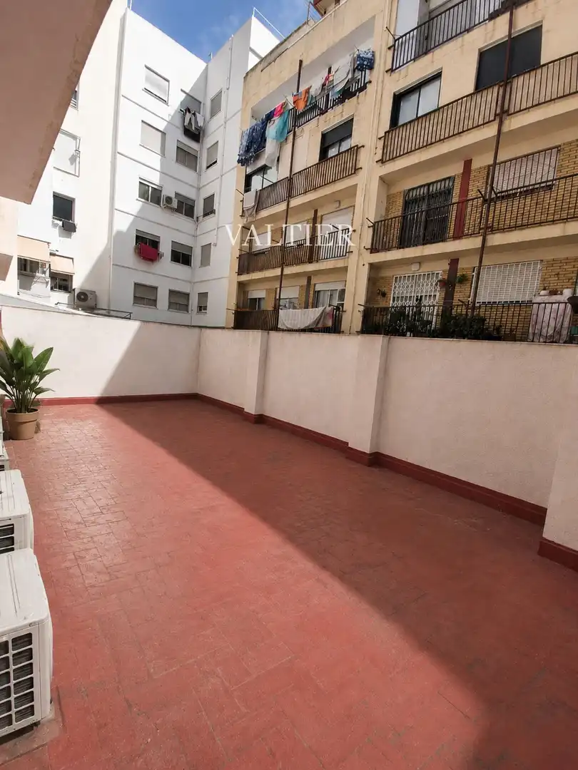 Terraza de Piso de alquiler en Valencia con Aire acondicionado y Terraza