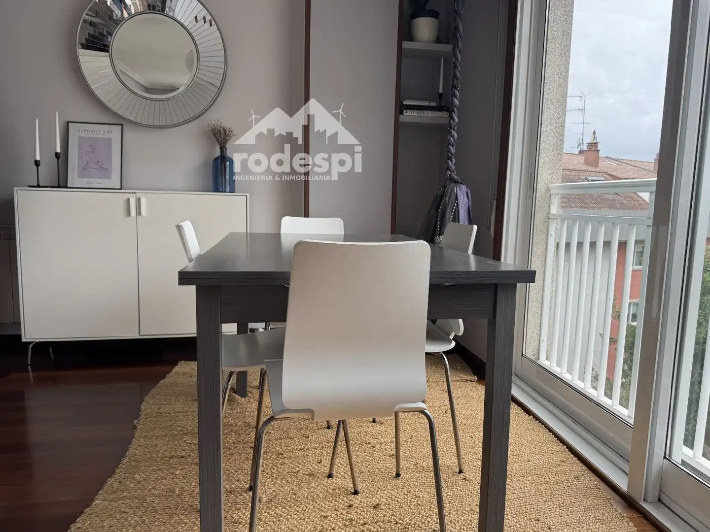 Dining room of Flat for rent in Lavadores