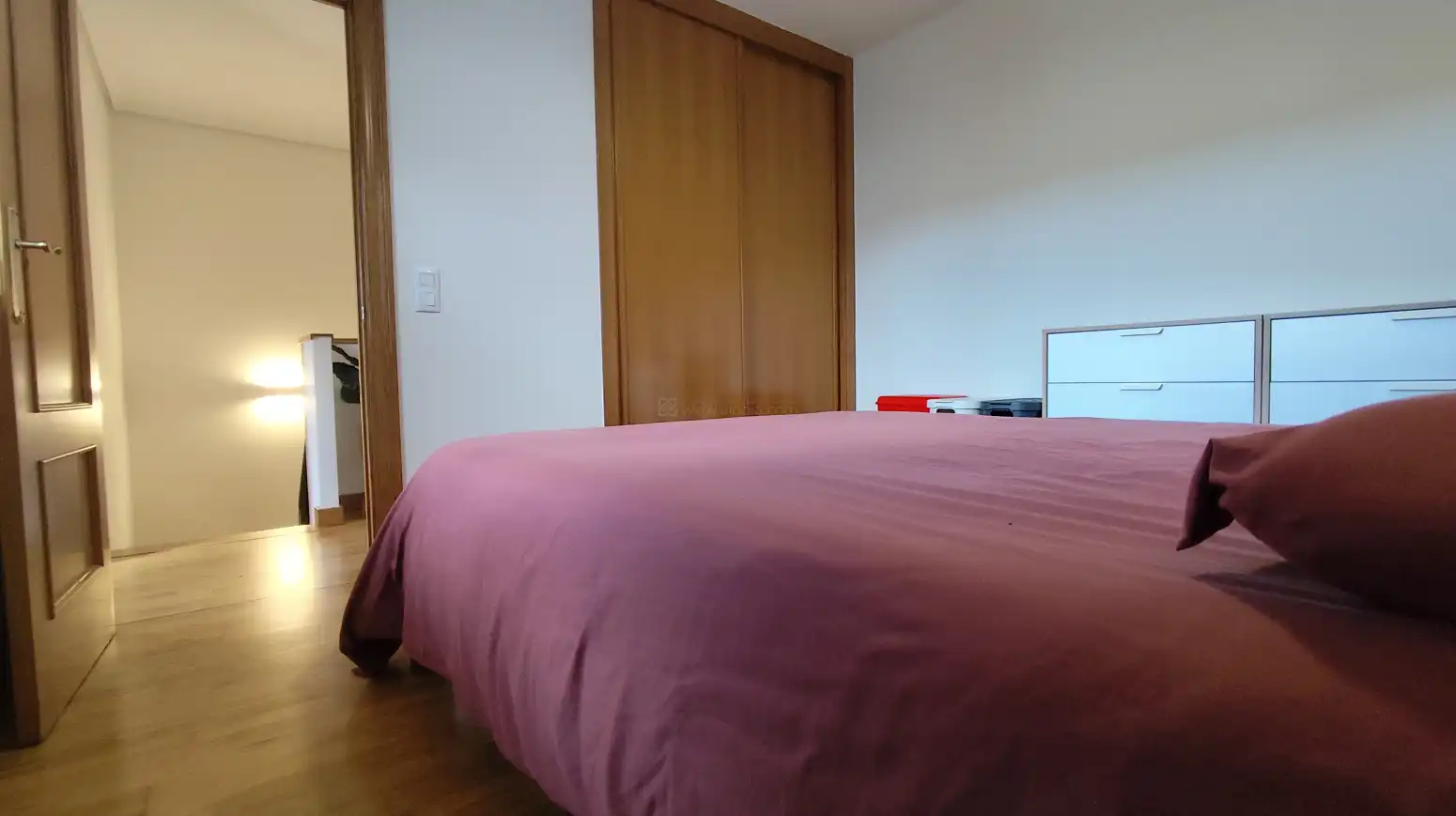 Schlafzimmer von Wohnung zur Miete in Villamediana de Iregua mit Heizung, Parkett und Terrasse