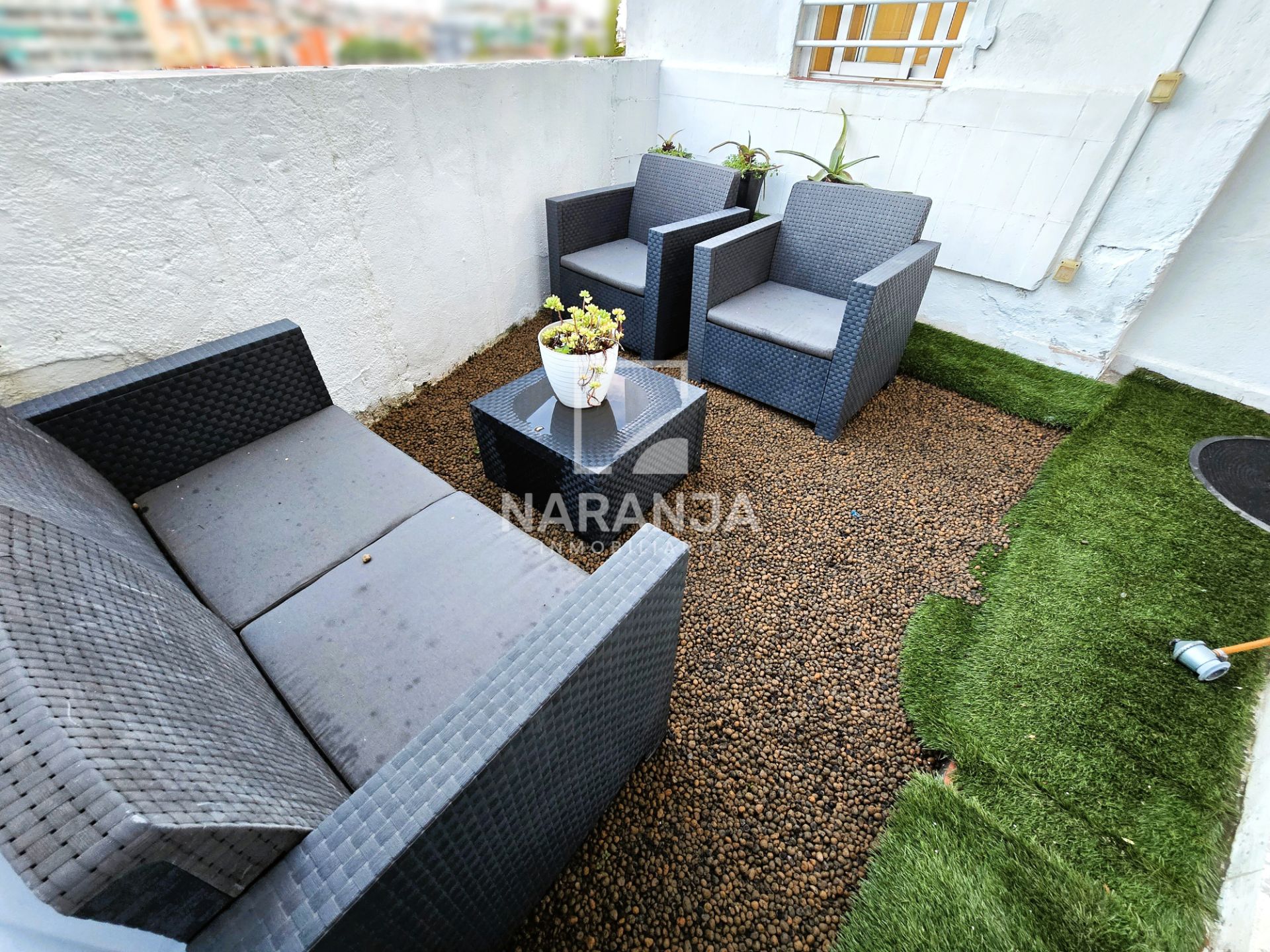 Terrace of Flat for sale in Santa Coloma de Gramenet  with Terrace and Balcony