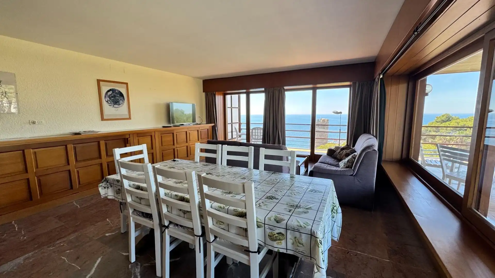 Comedor de Piso en venta en Calonge i Sant Antoni con Jardín privado, Terraza y Trastero