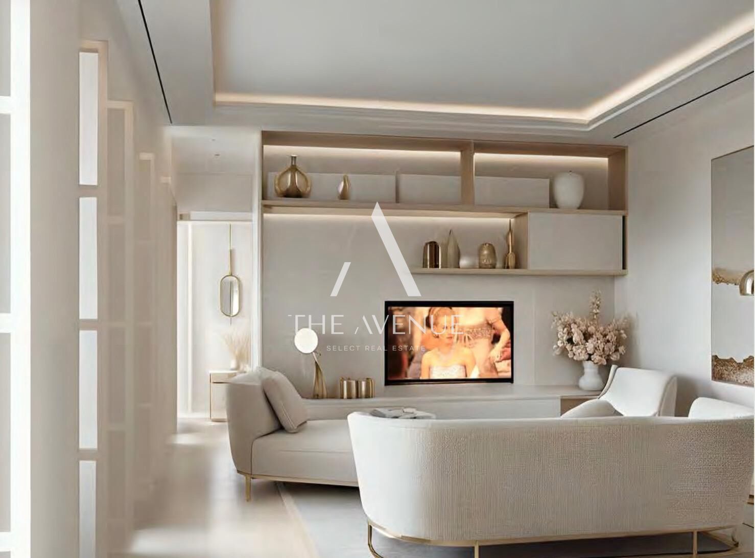 Living room of Flat for sale in  Madrid Capital  with Air Conditioner and Heating
