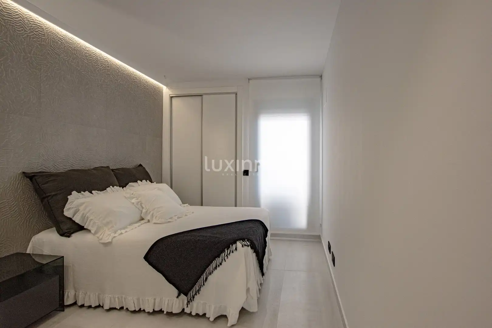 Bedroom of Flat for sale in Calpe / Calp  with Air Conditioner, Heating and Terrace