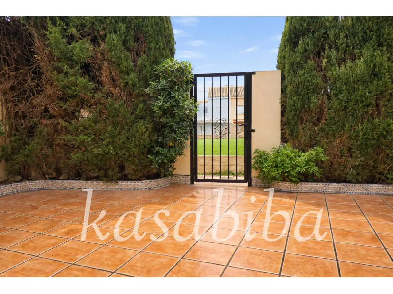 Jardín de Casa adosada en venta en Tavernes de la Valldigna con Terraza y Piscina comunitaria