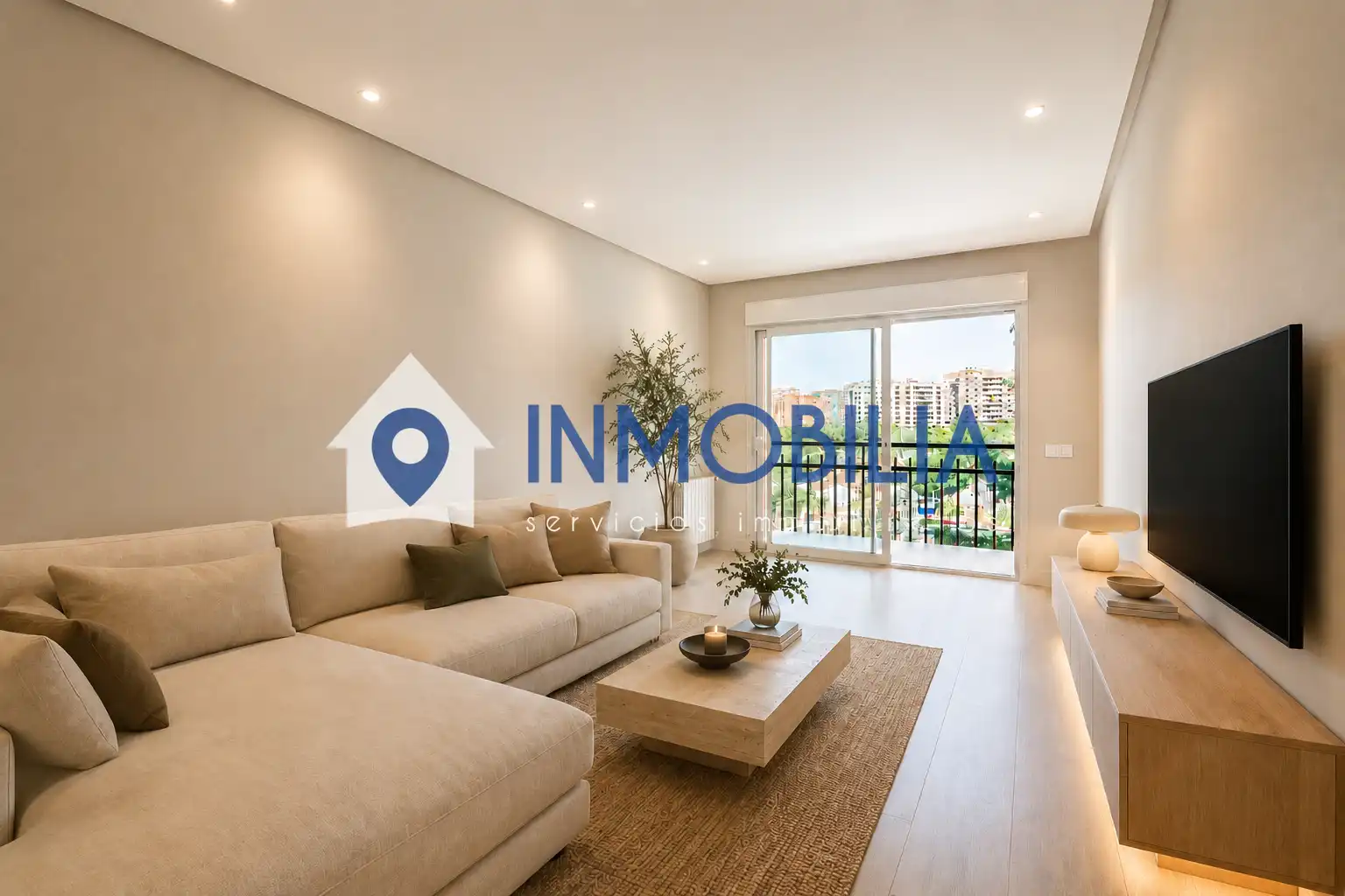 Living room of Flat for sale in Madrid  with Air Conditioner, Heating and Terrace