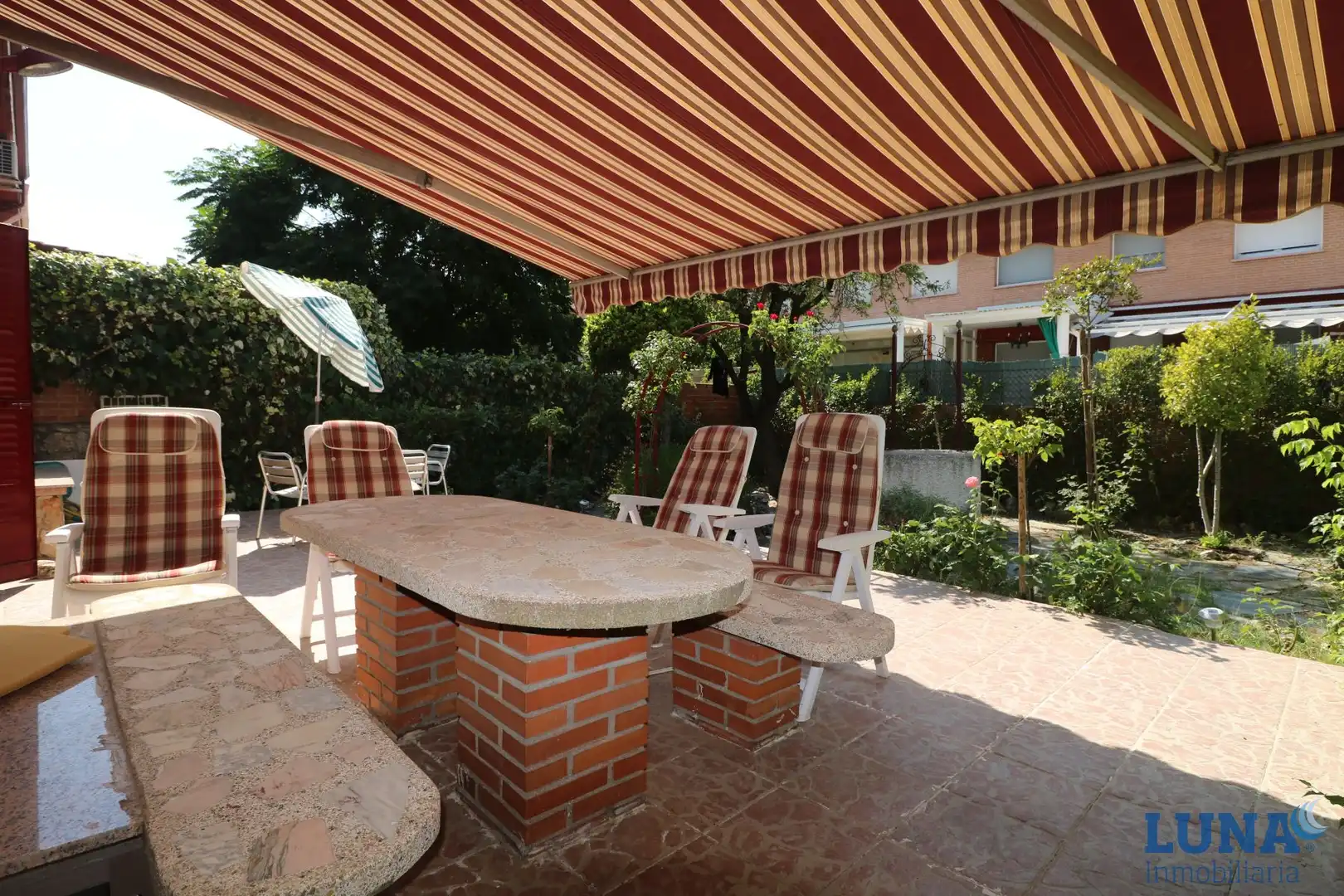 Terraza de Casa adosada en venta en Getafe con Calefacción y Trastero