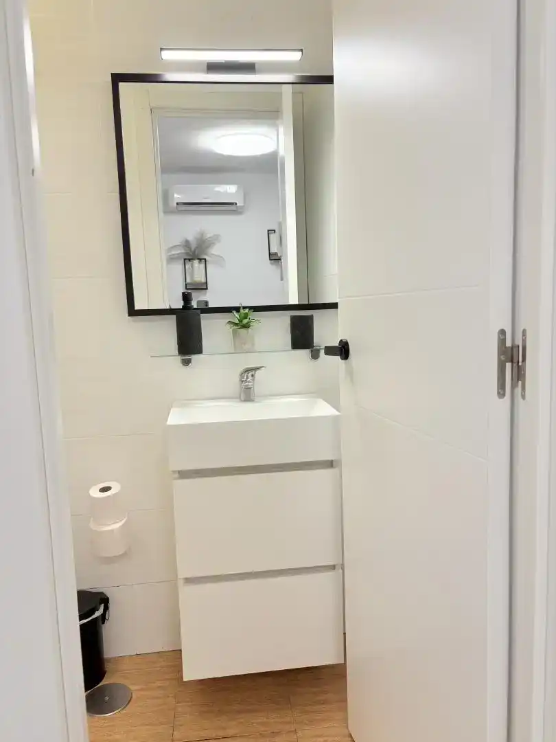 Baño de Apartamento en venta en Málaga Capital con Aire acondicionado