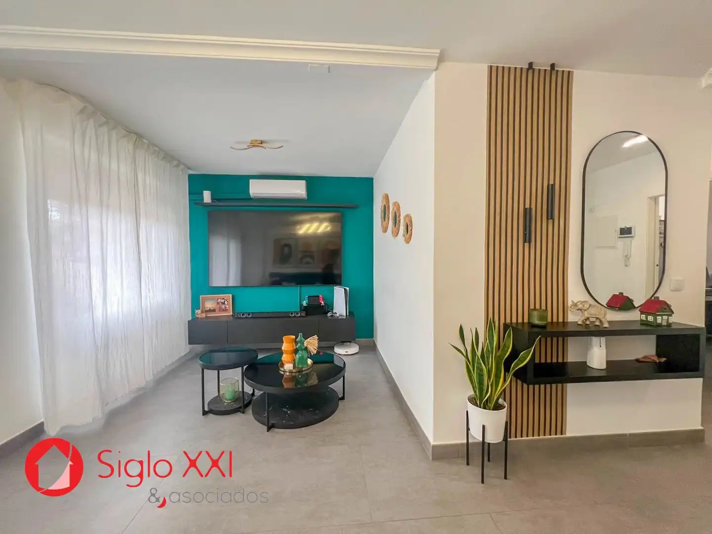 Wohnzimmer von Wohnung zum Verkauf in Vila-real mit Klimaanlage, Terrasse und Balkon