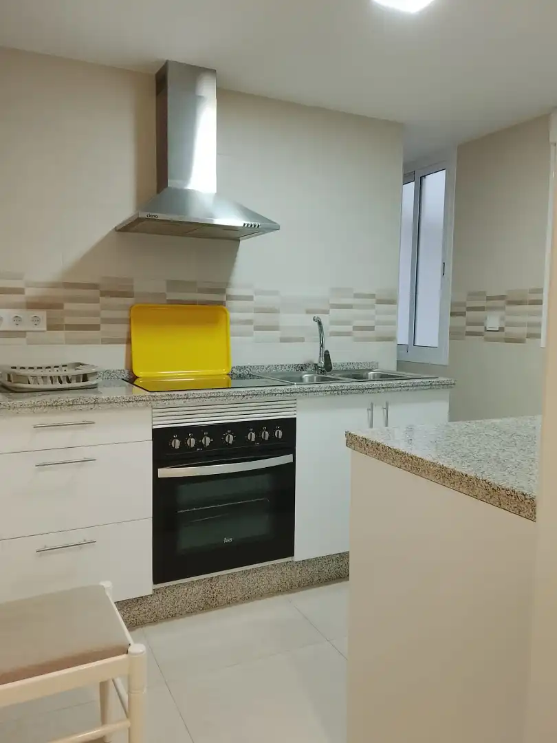 Kitchen of Flat for rent in Córdoba  with Air Conditioner, Terrace and Furnished
