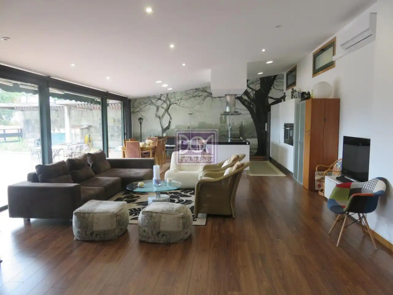 Sala d'estar de Casa o xalet en venda en Mondariz-Balneario amb Calefacció, Jardí privat i Terrassa