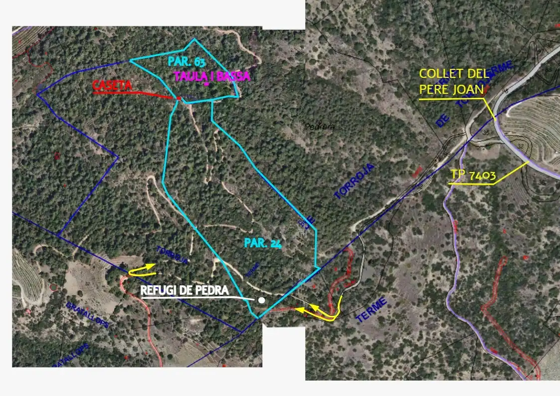 Terreno en venta en Torroja del Priorat