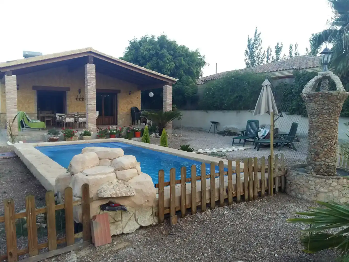 Piscina de Casa o xalet en venda en Murcia amb Aire condicionat, Jardí privat i Traster