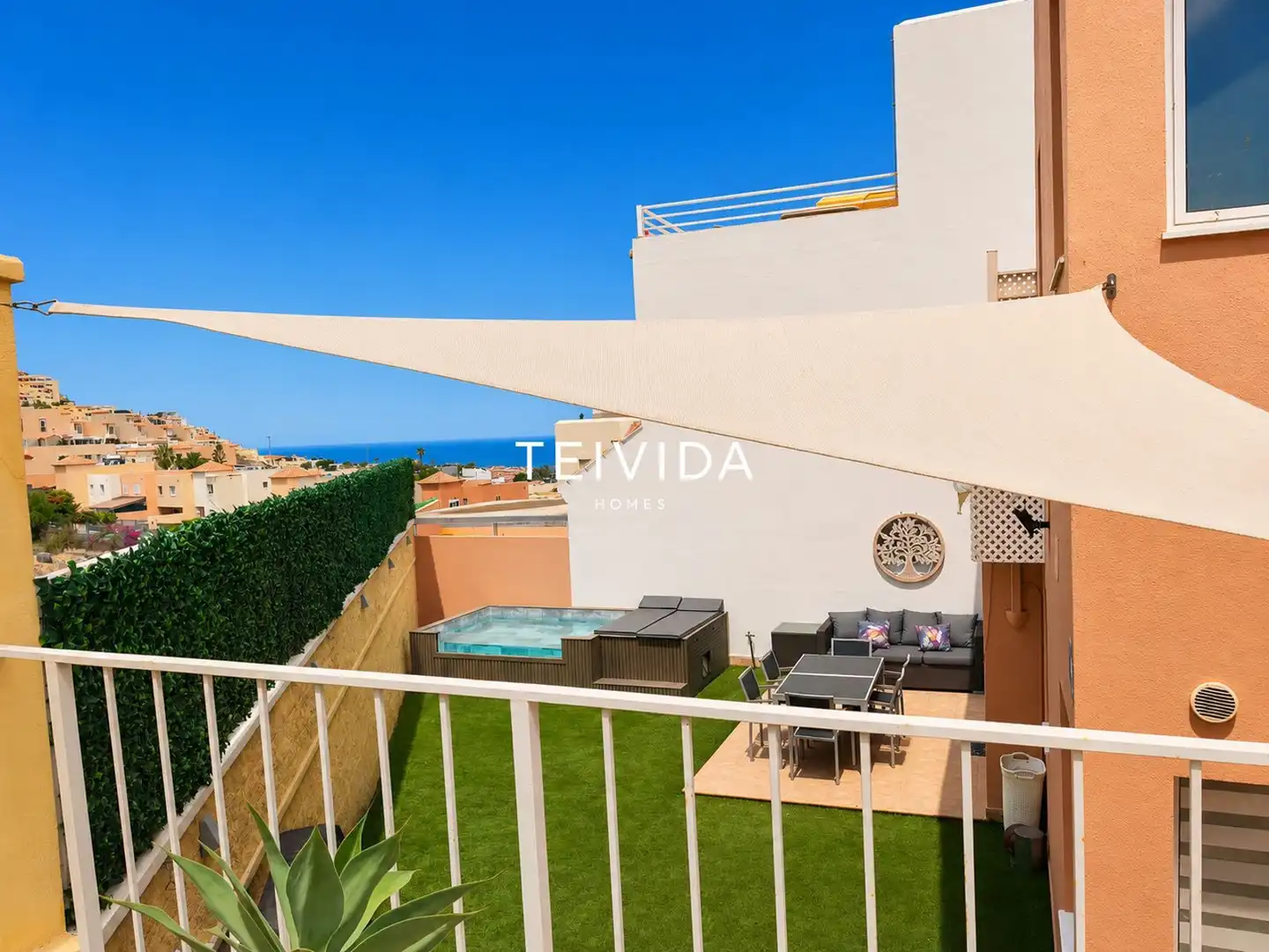 Terraza de Casa adosada en venta en Adeje con Aire acondicionado, Terraza y Trastero
