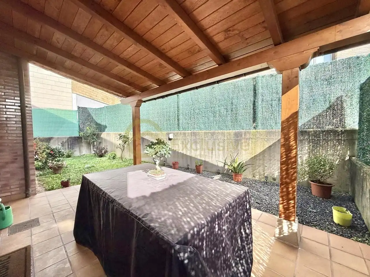 Terraza de Casa o chalet en venta en Avilés con Calefacción, Jardín privado y Parquet