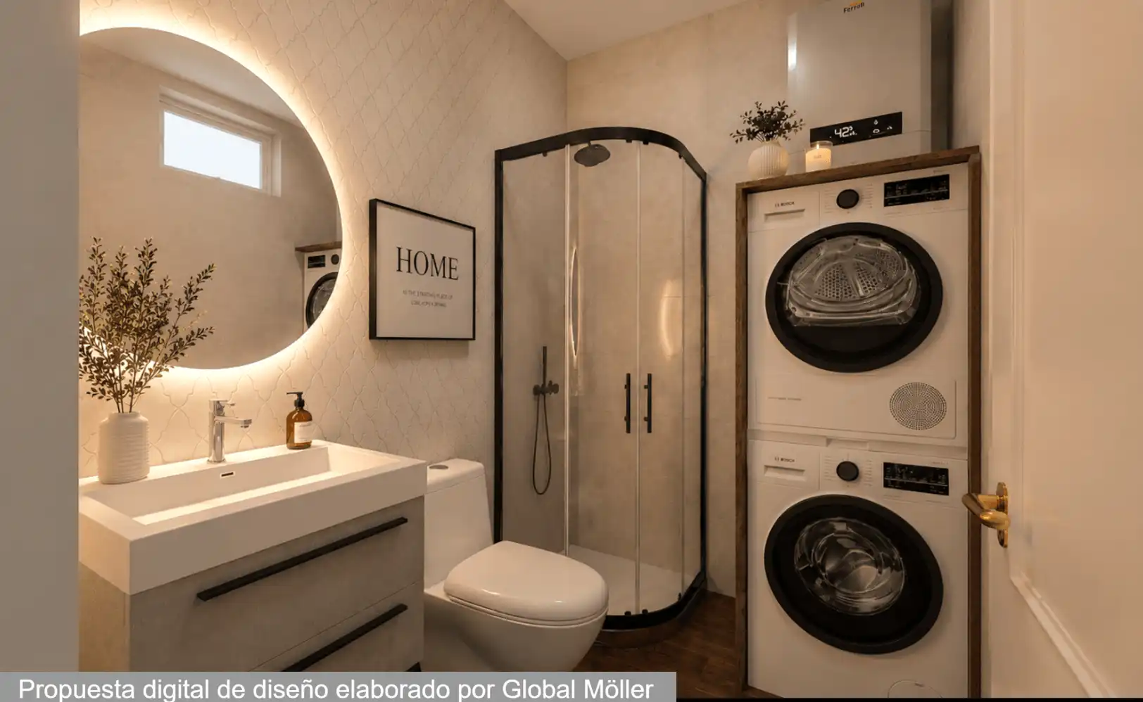 Baño de Piso en venta en Cartagena con Parquet, Trastero y Balcón