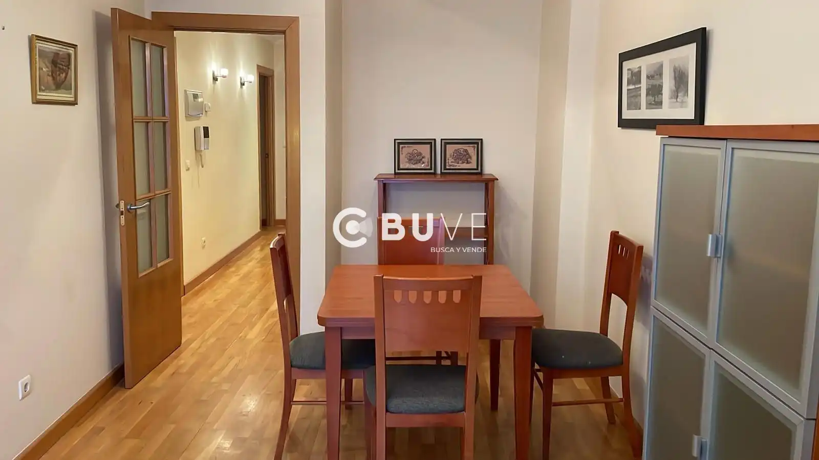 Comedor de Piso de alquiler en Valladolid con Calefacción, Terraza y Amueblado