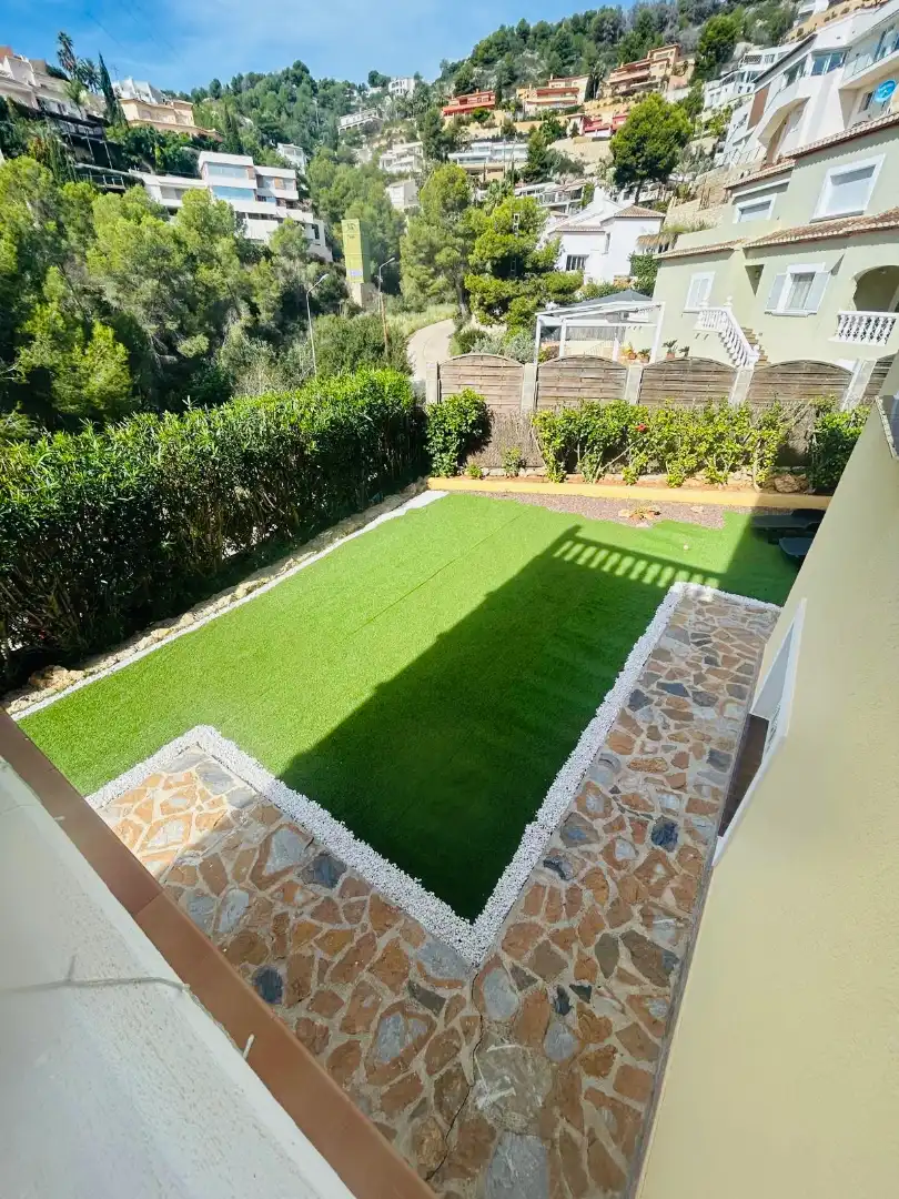 Garden of Houses for sale in Jávea / Xàbia  with Air Conditioner, Heating and Private garden
