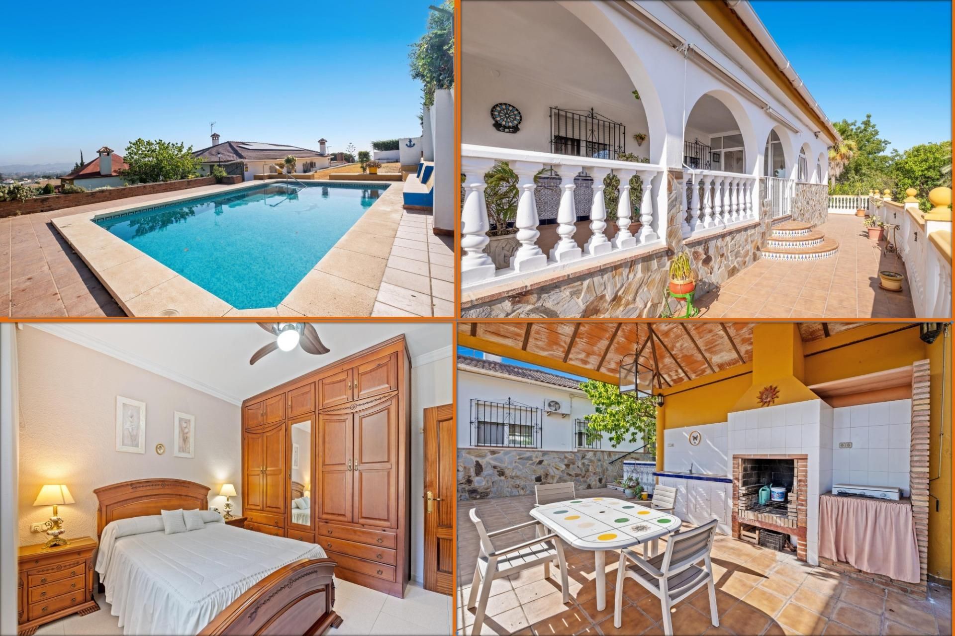 Exterior view of House or chalet for sale in Alhaurín de la Torre  with Air Conditioner, Heating and Private garden