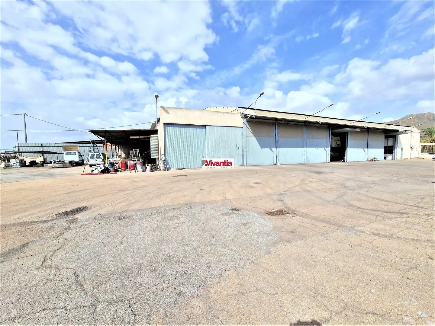 Exterior view of Industrial buildings for sale in Lorca