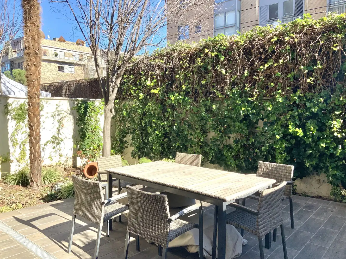 Terraza de Piso de alquiler en Madrid con Aire acondicionado, Calefacción y Terraza