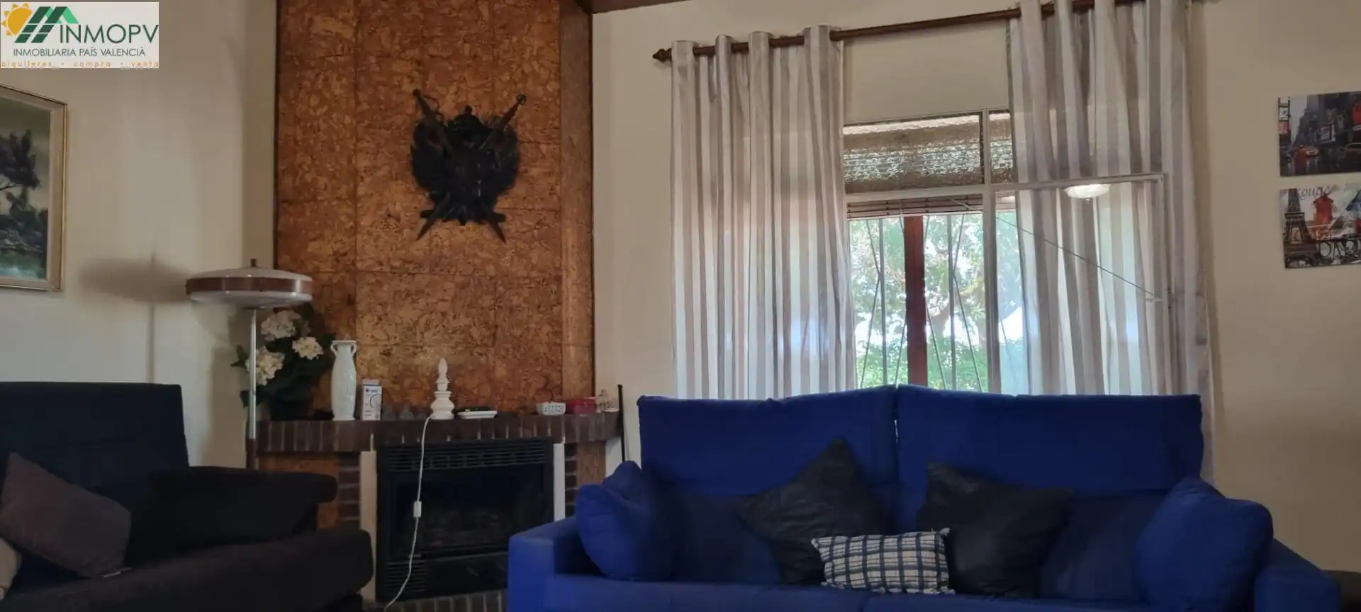 Sala d'estar de Finca rústica en venda en Vinaròs amb Calefacció, Jardí privat i Terrassa