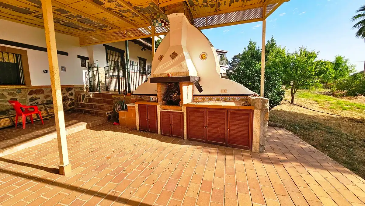 Terraza de Casa o chalet en venta en El Castillo de las Guardas con Aire acondicionado, Jardín privado y Terraza