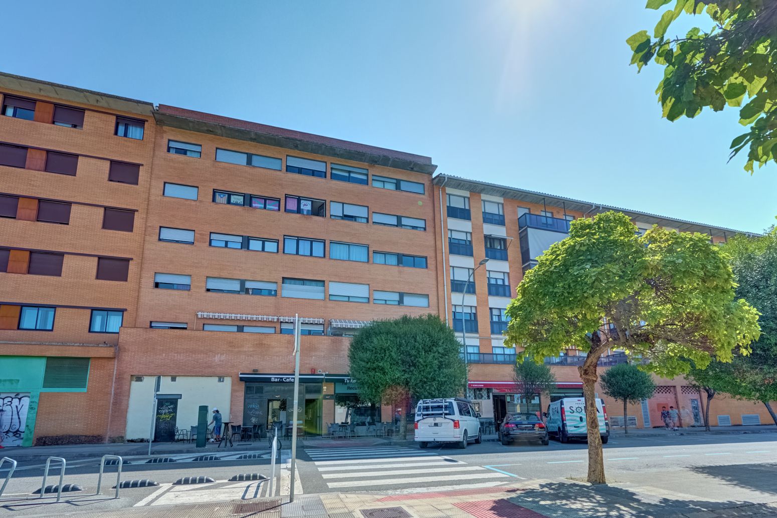Exterior view of Flat for sale in  Pamplona / Iruña  with Heating, Parquet flooring and Storage room