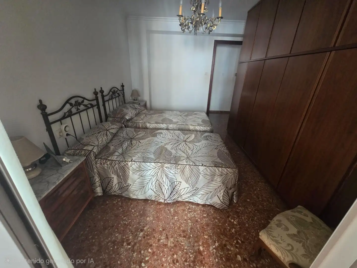 Schlafzimmer von Wohnung zum Verkauf in Valencia mit Klimaanlage und Balkon
