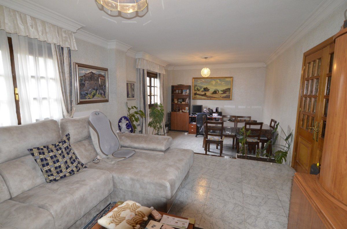 Living room of House or chalet for sale in Villamayor  with Heating, Terrace and Storage room