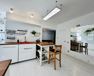 Kitchen of Flat to rent in Villajoyosa / La Vila Joiosa  with Air Conditioner and Balcony