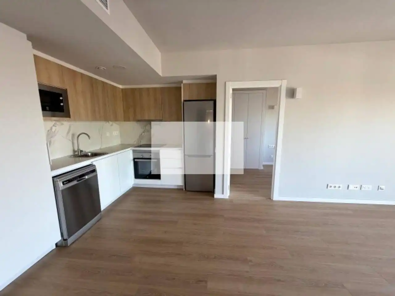 Kitchen of Flat for rent in Terrassa  with Air Conditioner, Heating and Parquet flooring