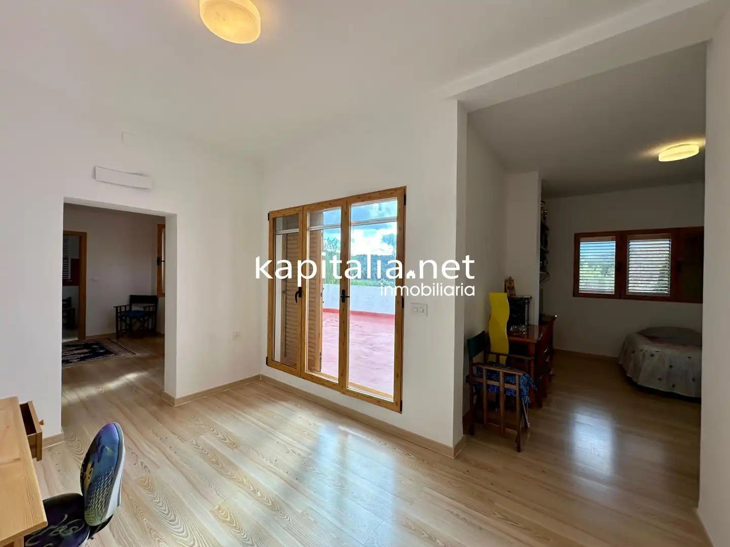 Living room of Houses for sale in Alcoy / Alcoi  with Air Conditioner, Private garden and Terrace