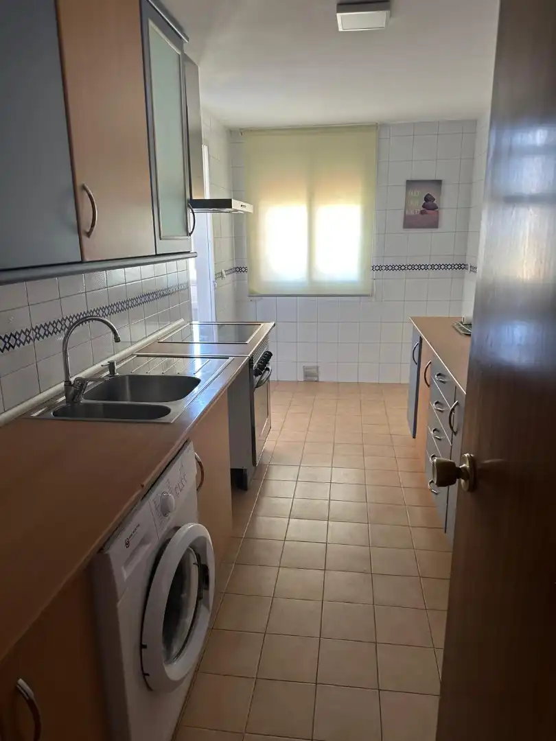 Cocina de Piso de alquiler en Badajoz con Aire acondicionado, Calefacción y Terraza