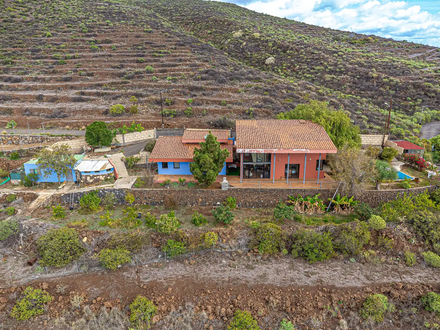 Vista exterior de Casa o chalet en venta en Candelaria con Jardín privado, Terraza y Trastero
