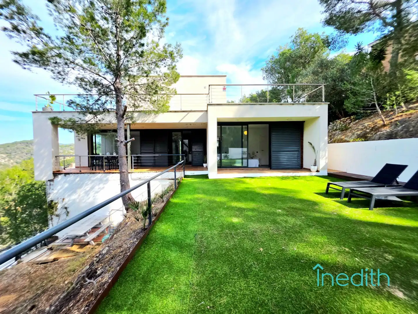 Jardí de Casa o xalet en venda en Cubelles amb Calefacció, Jardí privat i Terrassa