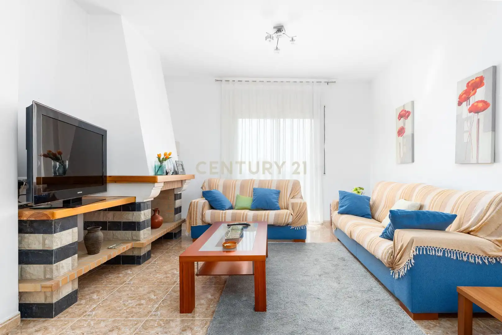 Sala de estar de Casa o chalet en venta en Fogars de la Selva con Jardín privado, Trastero y Piscina