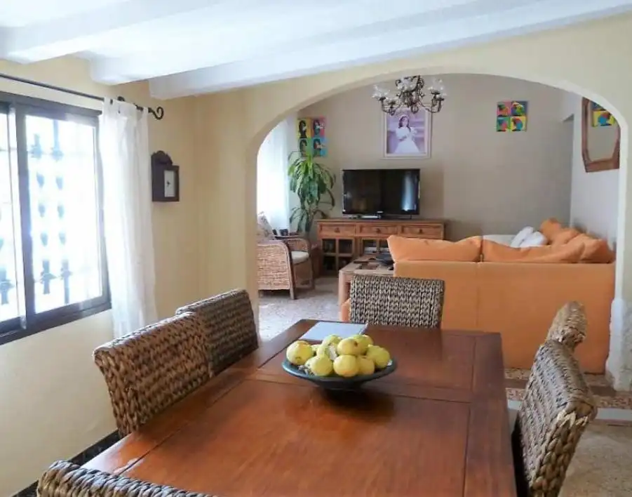Dining room of Houses for sale in L'Alfàs del Pi  with Air Conditioner, Terrace and Swimming Pool