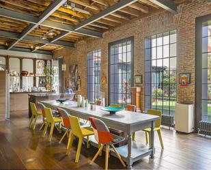 Dining room of Loft to rent in  Madrid Capital  with Air Conditioner and Balcony