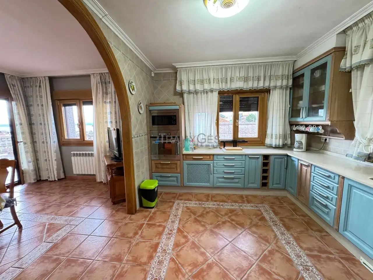 Cocina de Casa o chalet en venta en Vilagarcía de Arousa con Calefacción, Jardín privado y Terraza