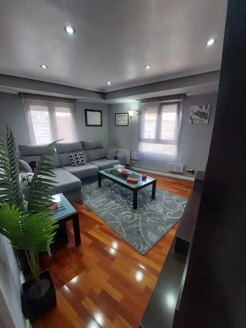 Wohnzimmer von Wohnung zum Verkauf in Gijón 