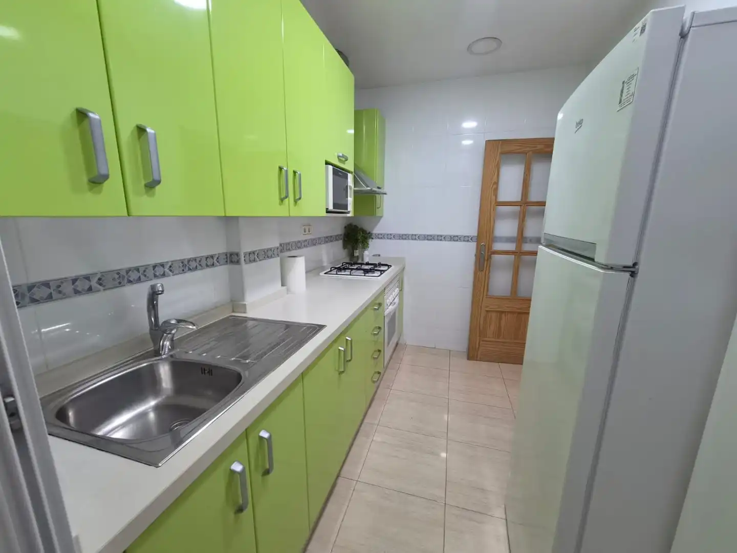 Küche von Wohnung zum Verkauf in Águilas mit Klimaanlage und Balkon
