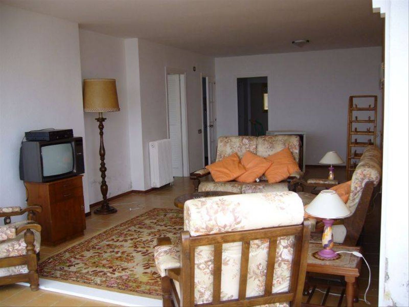 Living room of Apartment for sale in Sant Feliu de Guíxols  with Heating, Terrace and Community pool