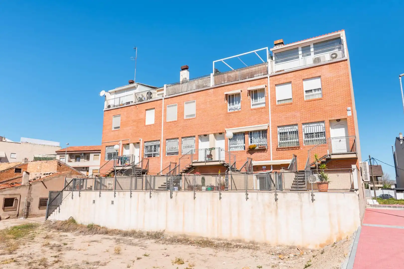 Exterior view of Houses for sale in Murcia  with Air Conditioner, Heating and Terrace