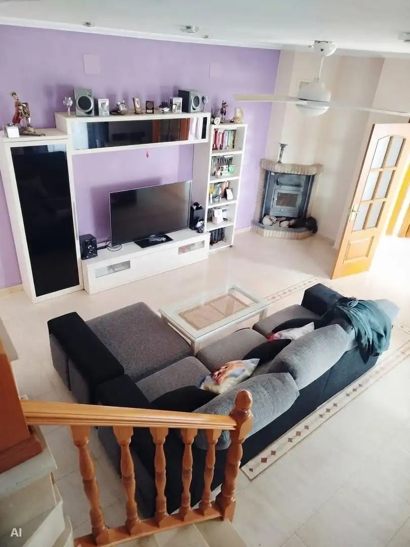 Sala d'estar de Casa o xalet en venda en Zahínos amb Jardí privat, Terrassa i Traster